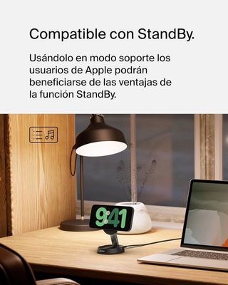 Cargador Belkin BoostCharge Pro Magsafe Qi2 NUEVO