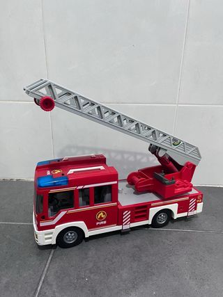 Camión Bomberos Playmobil con Escalera