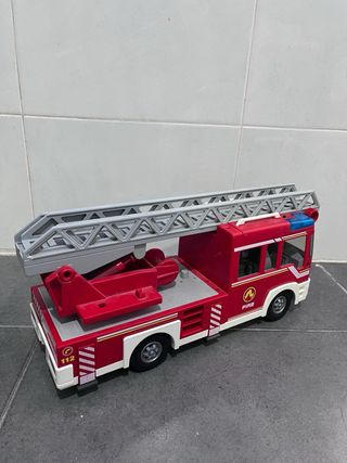 Camión Bomberos Playmobil con Escalera