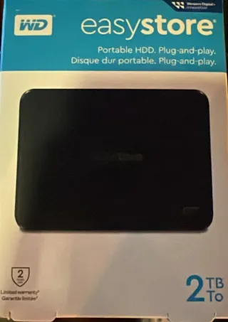 Disco Duro Externo WD Easystore 2TB