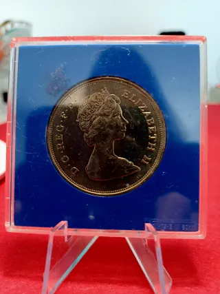 Moneda Conmemorativa Real Boda Lady Diana 1981