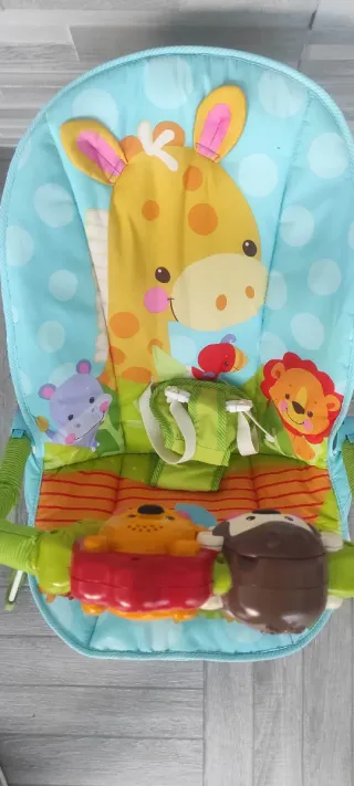 Hamaca vibratoria bebé Fisher Price Animales