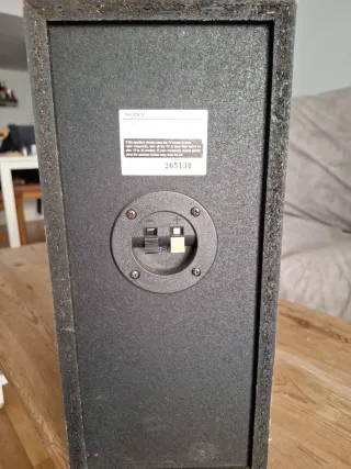 Altavoz Sony Plata Bass Reflex Subwoofer