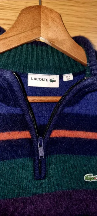 Jersey Lacoste Lana Talla M Multicolor