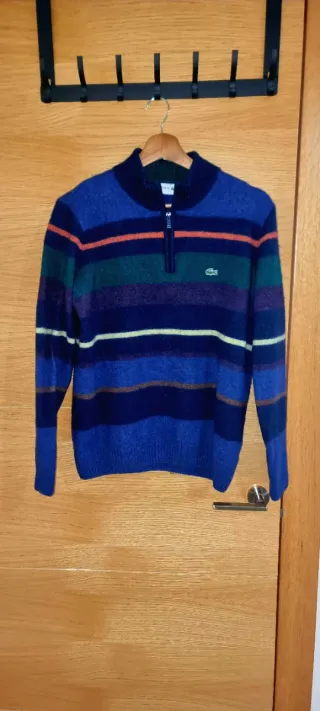 Jersey Lacoste Lana Talla M Multicolor