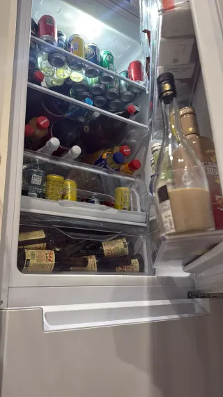 Nevera blanca Indesit