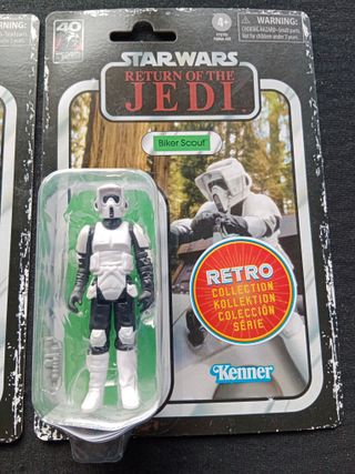 STAR WARS BIKER SCOUT RETRO COLLECTION RETURN JEDI