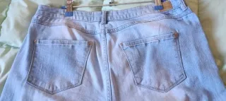 Vaqueros Cortefiel mujer, lavado claro