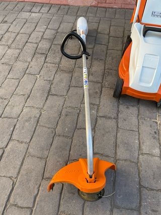 Cortacésped y desbrozadora STIHL eléctricos