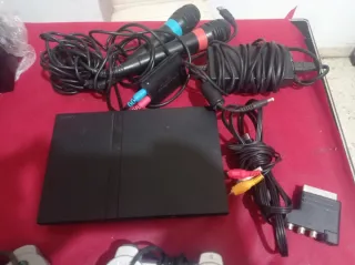 Consola PlayStation 2 Slim Negra + Accesorios