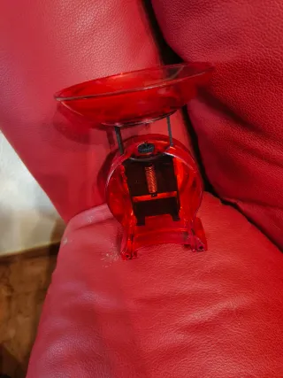 Báscula Cocina Coca-Cola Roja