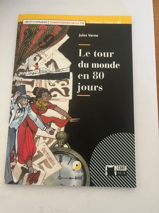 LE TOUR DU MONDE EN 80 JOURS+CD L&E COMP VIE