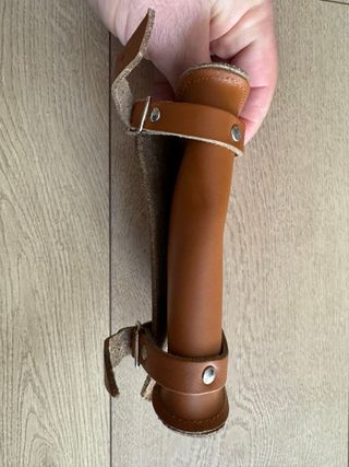 Borsello porta attrezzi bici vintage in cuoio