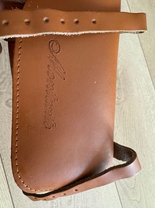 Borsello porta attrezzi bici vintage in cuoio