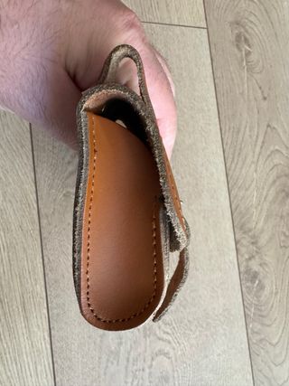 Borsello porta attrezzi bici vintage in cuoio