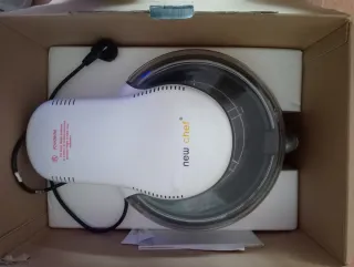 Freidora dietética con movimiento automático