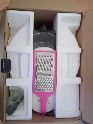 Freidora dietética con movimiento automático