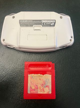 Nintendo Game Boy Advance blanca