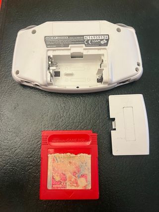 Nintendo Game Boy Advance blanca