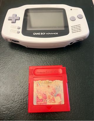 Nintendo Game Boy Advance blanca