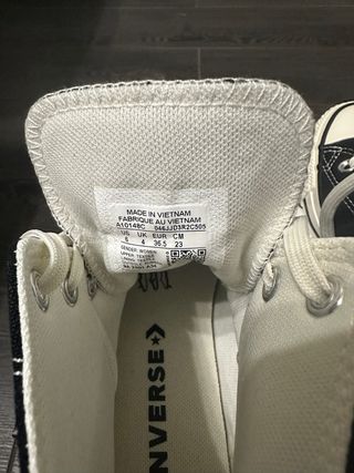 Converse CTAS Hi Embroidered Flowers Nuevas