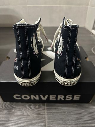 Converse CTAS Hi Embroidered Flowers Nuevas