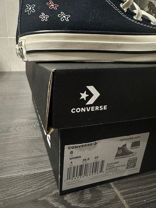 Converse CTAS Hi Embroidered Flowers Nuevas