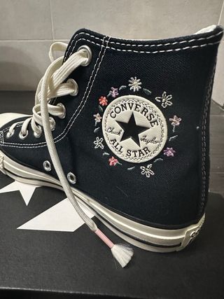 Converse CTAS Hi Embroidered Flowers Nuevas