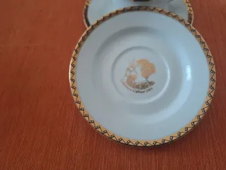 Tazze da cioccolata Caffarel in porcellana