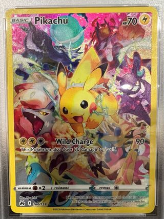 Pikachu FA Crown Zenith 160/159 PSA 9