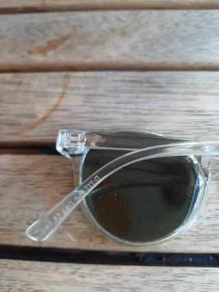 Gafas de sol Dalston negras y doradas