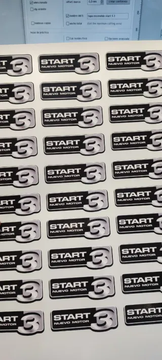 Pegatina Tapa Encendido Derbi Variant Start 3