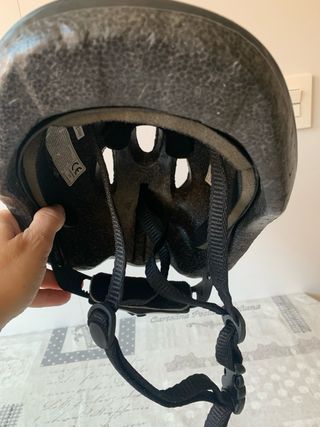 Casco bici infantil abejas azul