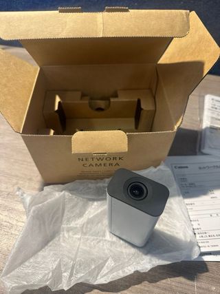 Cámara mini IP tipo caja Canon VBS900F Full HD