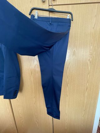 Traje Zara Hombre Azul