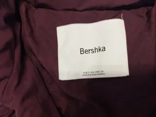 Anorak Chica Bershka Morado Talla S.
