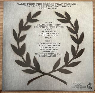 Vinilo Dead Moon Live at Satyricon
