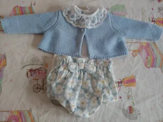 Conjunto 3 piezas 0-1 mes bebe o reborn