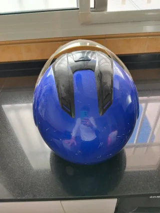 Casco Moto HJC Azul Talla XS (54cm)