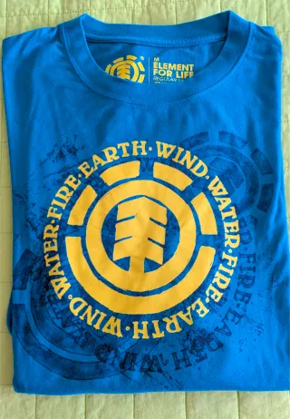 Camiseta Element Azul de manga larga