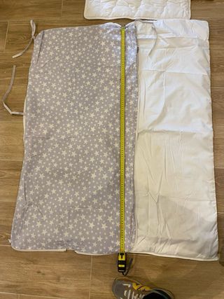 Ropa de cuna estrellas: funda, protector y sábana