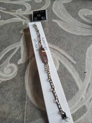 Pulsera plata niña son dos unidades