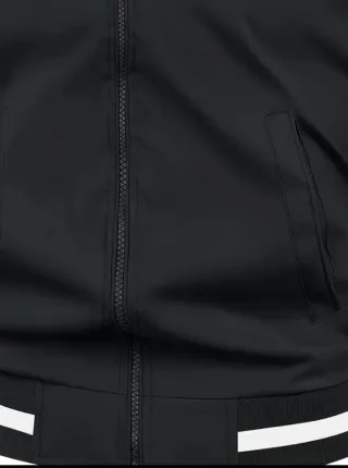 Chaqueta Ligera Primavera Otoño Negra