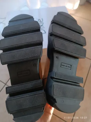 Stivaletti Dixie n.36 marrone/nero