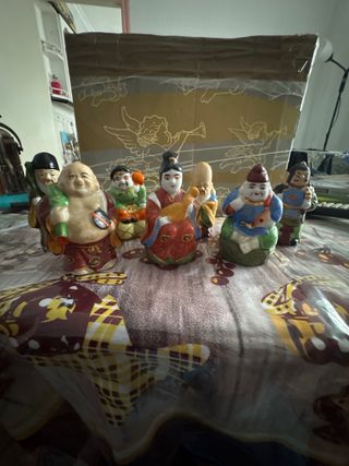 7 Figuras Dioses de la Fortuna