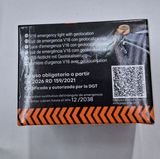 Baliza V16 ExtraStar DGT Luz Emergencia