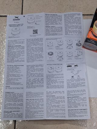 Baliza V16 ExtraStar DGT Luz Emergencia