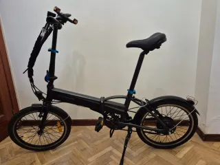 Bicicleta eléctrica plegable Btwin BLT500