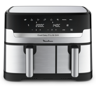 Freidora Doble Easy Fry & Grill Moulinex