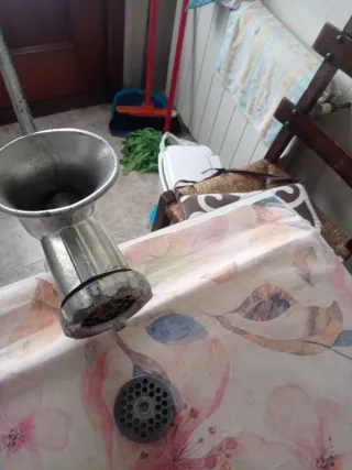 Picadora de carne vintage